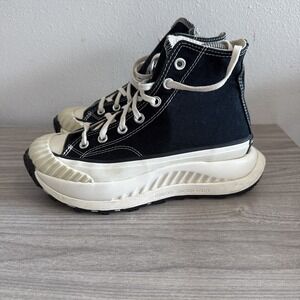 Converse A03277C Chuck 70 AT CX Hi Platform Shoes Unisex In Black White Womens 7